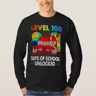 Pop It Poppin Level 100 Days Of School Unlocked_1 T-Shirt