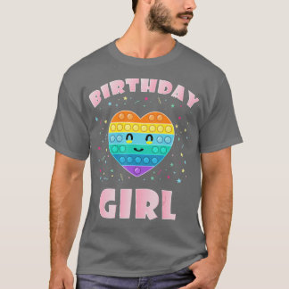 Pop Its For Girls BdayPop It For Girls Birthday  T-Shirt