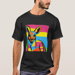 Pop Kangaroo Trendy Vintage Men Women Kids T-Shirt