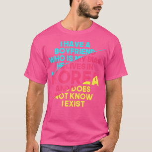 Pop Korean Boyfriend K-Pop Bias T-Shirt