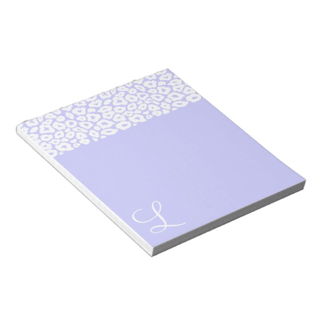 Pop Leopard Pattern Notepad (Angled)