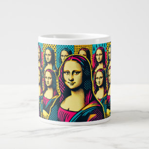 Pop Lisa Large Coffee Mug