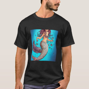 Pop Mermaid Dun Under The Sea Very Cute Whimsical  T-Shirt