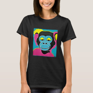 Pop Monkey Fun Cute Trendy For Men Women & Kids T-Shirt