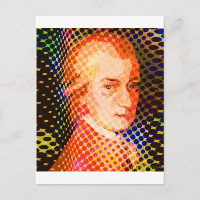 Pop Mozart Postcard (Front)