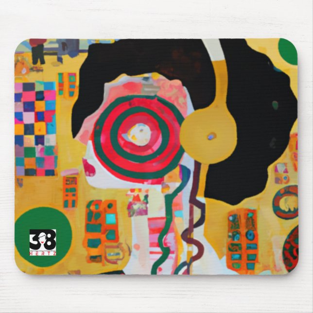 Pop Music Mouse Mat (Front)