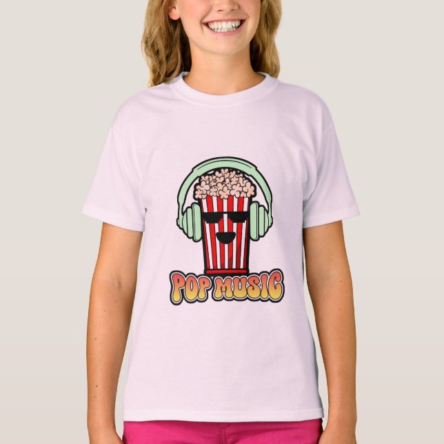 Pop Music    T-Shirt (Front)