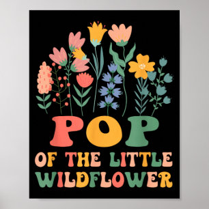 Pop of The Little Wildflower Ba Poster