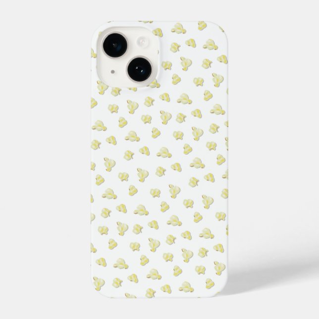 Pop On A Call Popcorn Phone Case (Back)