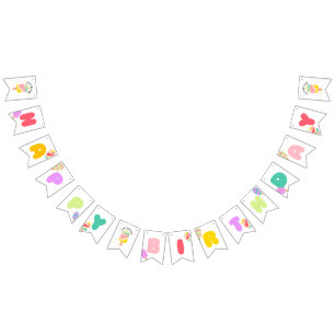 Pop On Over Birthday Party Theme Bunting