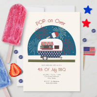 Pop On Over Patriotic Camper 4th Of July BBQ