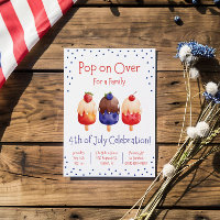 Pop on Over! Popsicle Themed Fourth of July Party