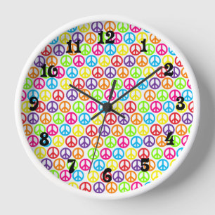 Pop Peace Clock