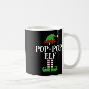 Pop-pop Elf Matching Family Group Christmas Party Coffee Mug