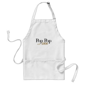 Pop Pop Est 2009 Standard Apron