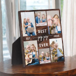 Pop Pop Grandfather Rustic Wood Photo Collage Plaque<br><div class="desc">Capture the love between Pop Pop and his grandchildren with our Grandfather Grandchildren Photo Collage Plaque. This personalised plaque features a heartwarming photo collage, beautifully displaying cherished moments shared between Poppy and his beloved grandchildren. Surrounding the photos is the endearing title "Poppy, " adding a special touch to the design....</div>