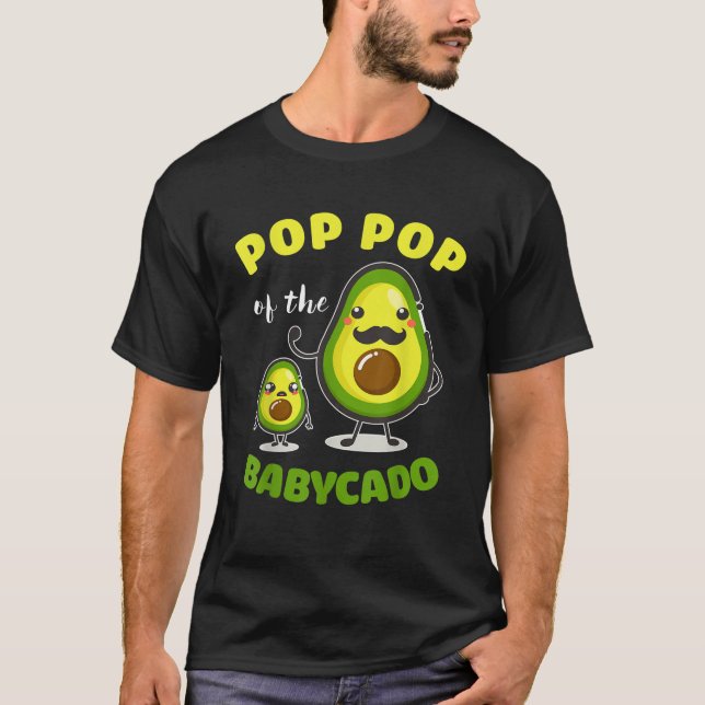 Pop Pop Of The Babycado Avocado Family Matching Gi T-Shirt (Front)