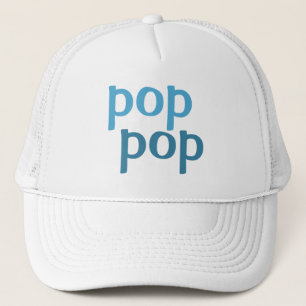 pop pop trucker hat