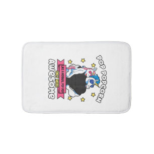 Pop Popcorn 1 Kid Father's Day Pop Pop Unicorn Gra Bath Mat