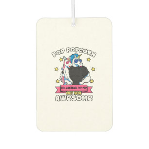 Pop Popcorn 1 Kid Father's Day Pop Pop Unicorn Gra Car Air Freshener