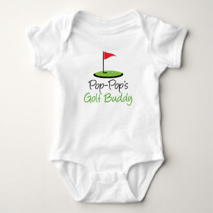 Pop-Pop's Golf Buddy Baby Bodysuit