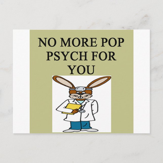 pop psych postcard (Front)