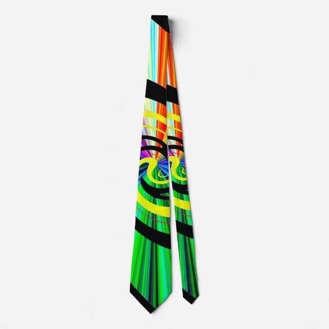 Pop psychedelic  tie (Front)