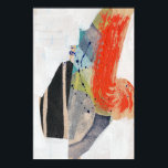 Pop Quirk I Poster<br><div class="desc">Pop Quirk I by Jennifer Goldberger. Varying textures,  colors,  and shapes have been used to create a cool piece of modern art. | 161804FN</div>