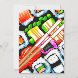 Pop Sushi Holiday Card