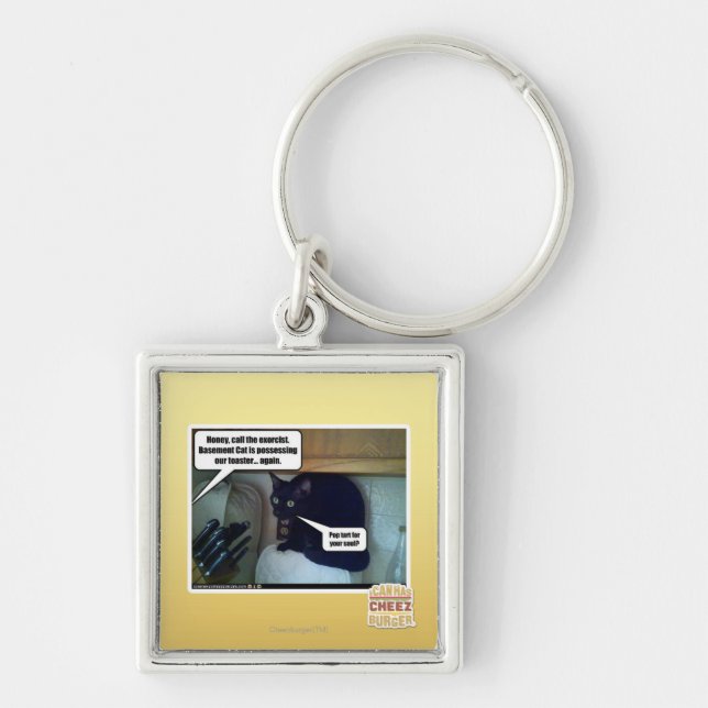 Pop tart for your soul? key ring (Front)