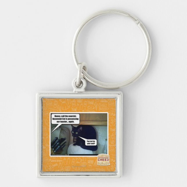 Pop tart for your soul? key ring (Front)