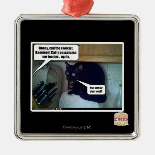 Pop tart for your soul? metal tree decoration