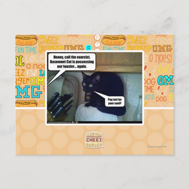 Pop tart for your soul? postcard (Front)