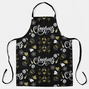 Pop The Champagne Celebration Party Apron