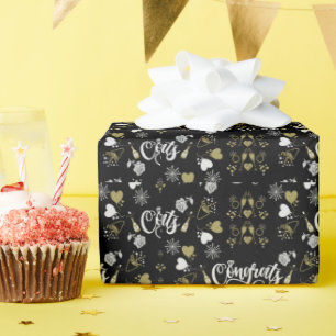 Pop The Champagne Celebration Party Wrapping Paper