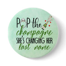 Pop the Champagne Engagement Button