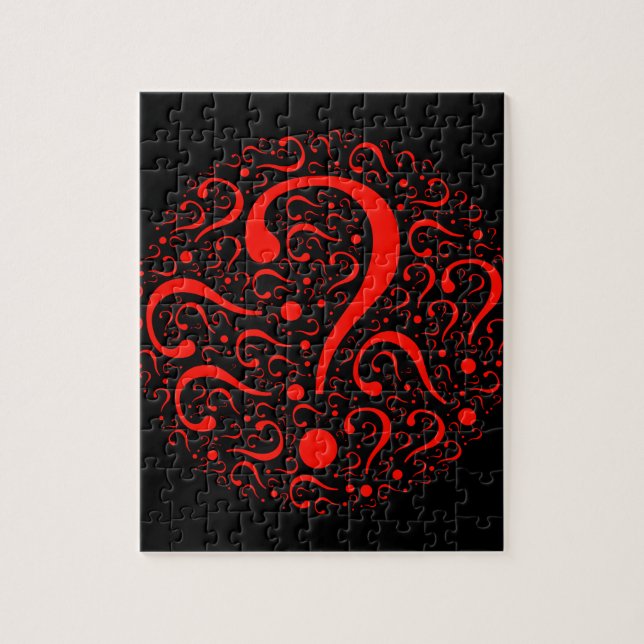 Pop The Question Engagement Jigsaw Puzzle (Vertical)