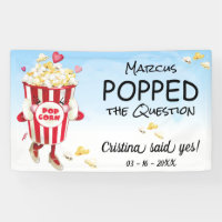 Pop The Question Popcorn Engagement