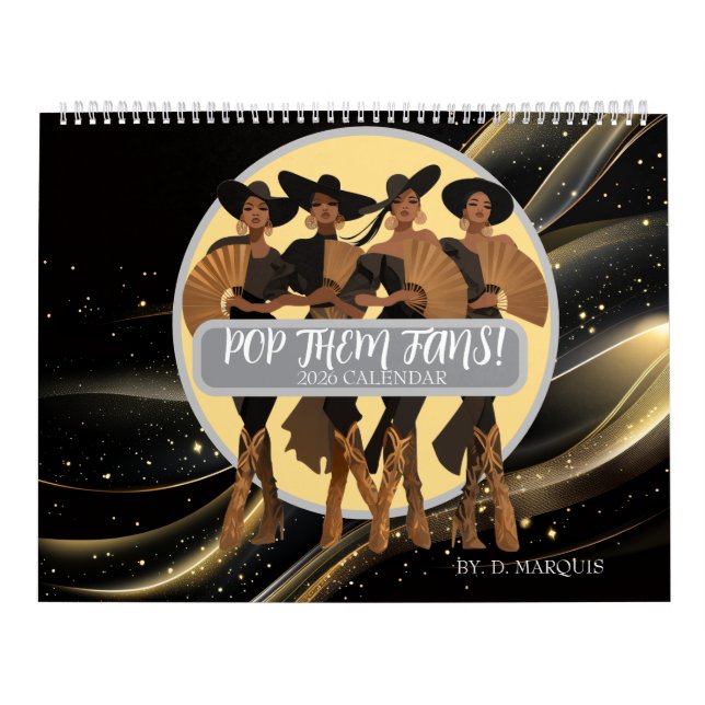 POP THEM FANS 2026 Calendar (Cover)