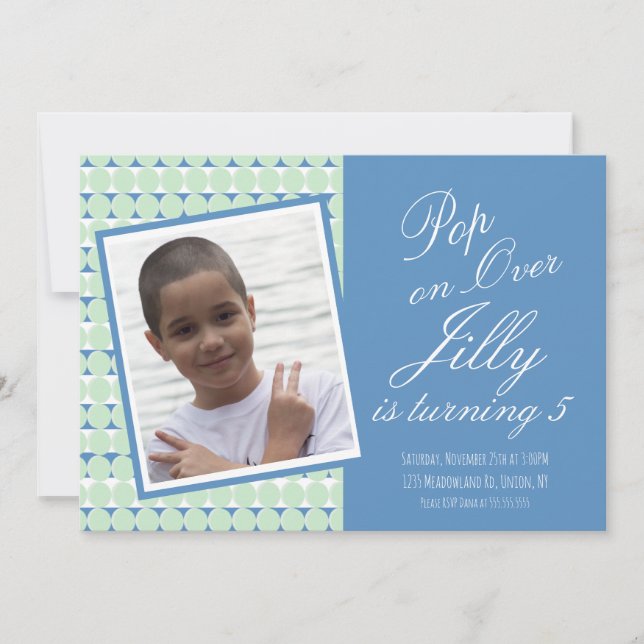 Pop Toys Sensory Birthday Party (Front)