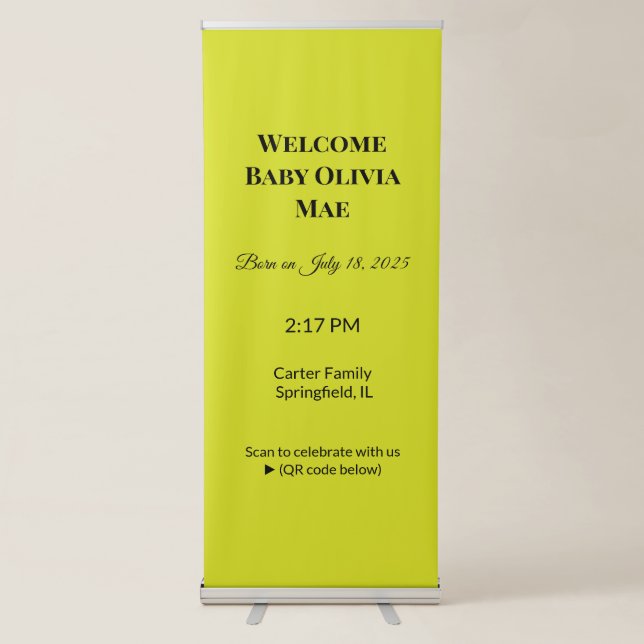 Pop Up Banner Stand | Roll Up Display (Front)