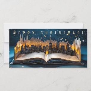 Pop-up Book City at midnight 2 Merry Christmas FC