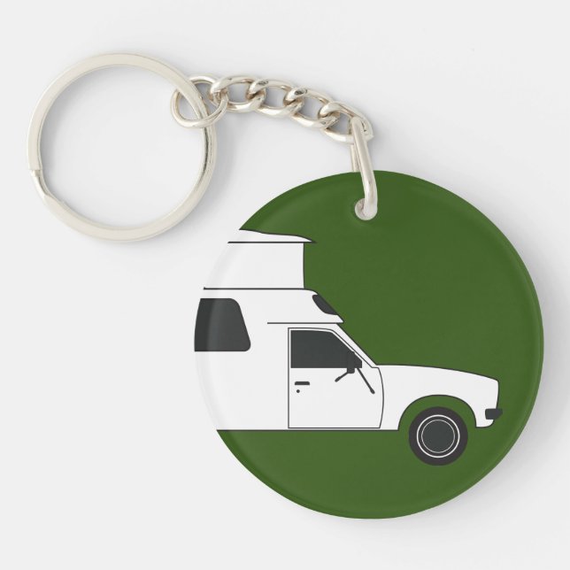 pop up chinook camper key ring (Front)