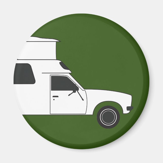 pop up chinook camper magnet (Front)
