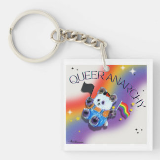 Pop up Pride Panda Keychain