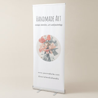 Pop Up Shop Standing Booth Artist Photo Vendor Retractable Banner
