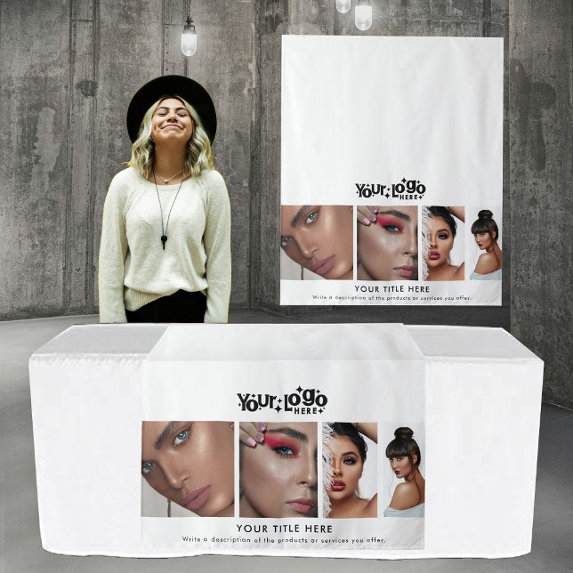Pop Up Shop Table Runner Banner Business Photos Tapestry (Pop Up Shop Table Runner Banner Business Photos Tapestry)