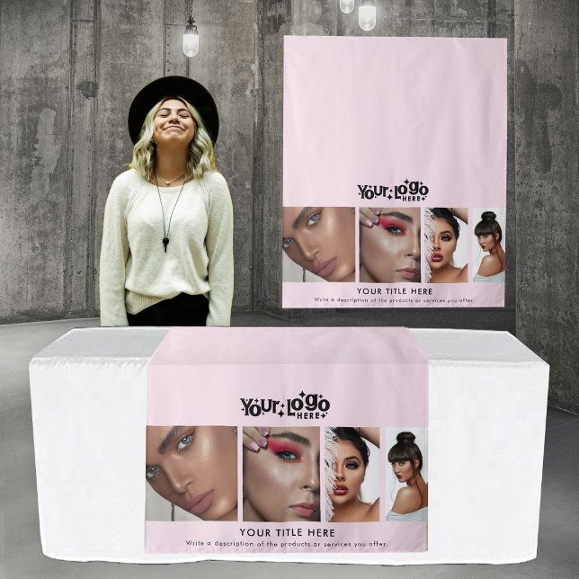 Pop Up Shop Table Runner Banner Business Photos Tapestry (Pop Up Shop Table Runner Banner Business Photos Tapestry)