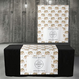 Pop Up Shop Table Runner Banner Logo Exotic Tapestry