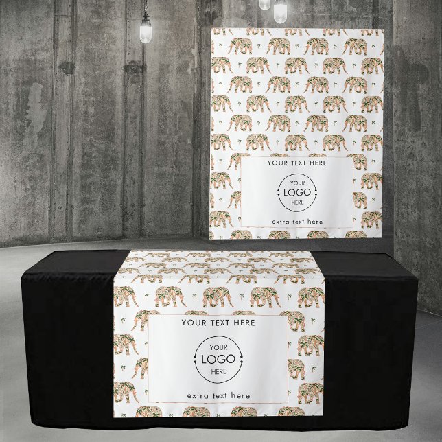 Pop Up Shop Table Runner Banner Logo Exotic Tapestry (Pop Up Shop Table Runner Banner Logo Exotic Tapestry)